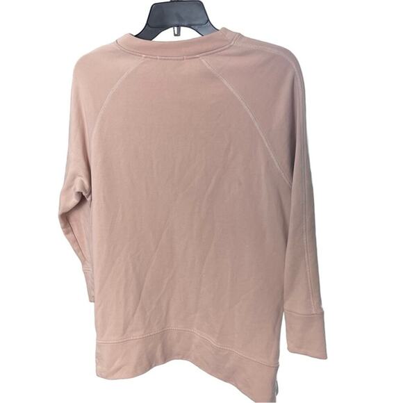 Revolve Brand Varley Manning Pullover Sweatshirt, Mauve, Casual, Athleisure, M - Picture 5 of 9